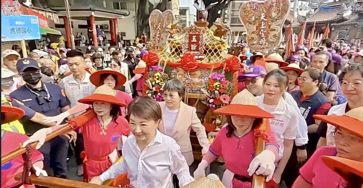 翊綾跟隨媽祖的腳步-旱溪媽祖起駕